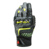 Dainese VR46 Sector Short Black/Anthracite/Fluro Yellow Gloves