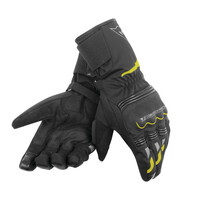 Dainese Tempest Unisex D-Dry Long Black/Fluro Yellow Gloves