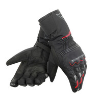 Dainese Tempest Unisex D-Dry Long Black/Red Gloves