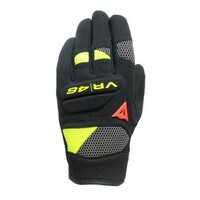 Dainese VR46 Curb Short Black/Anthracite/Fluro Yellow Gloves