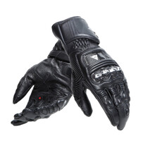 Dainese Druid 4 Black/Black/Charcoal Gray Leather Gloves