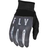 FLY 2023 F-16 Grey/Black Youth Gloves