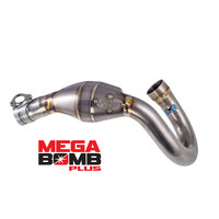 FMF Racing Megabomb Plus Titanium Header for KTM 450 SX-F 19-22/Husqvarna FC450/FX450 19-22/Gas Gas RX450F/MC450F 21-22