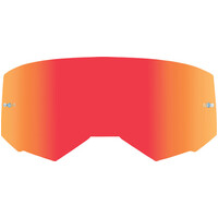 FLY Racing Replacement Single Red Mirror/Smoke Lens w/Post for Zone Pro/Zone/Focus Goggles