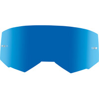 FLY Racing Replacement Single Sky Blue Mirror/Smoke Lens w/Post for Zone Pro/Zone/Focus Goggles