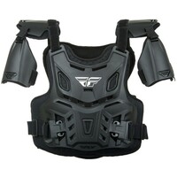 FLY 2023 Revel Roost Black Youth Offroad Guards