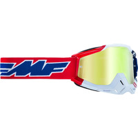 FMF Vision Powerbomb Goggles US of A w/True Gold Lens