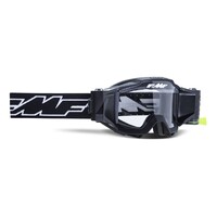 FMF Vision Powerbomb Film System Goggles Rocket Black w/Clear Lens