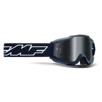 FMF Vision Powerbomb Youth Goggles Rocket Black w/Mirror Silver Lens