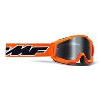 FMF Vision Powerbomb Youth Goggles Rocket Orange w/Mirror Silver Lens