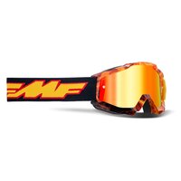 FMF Vision Powerbomb Youth Goggles Spark w/Mirror Red Lens