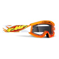 FMF Vision Powercore Goggles Assault Grey w/Clear Lens