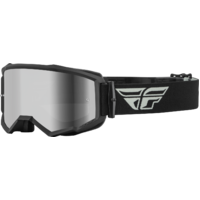 FLY Zone Goggles Grey/Black w/Silver Mirror/Smoke Lens