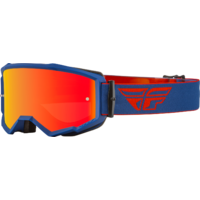 FLY Zone Goggles Red/Navy w/Red Mirror/Amber Lens