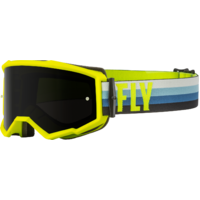 FLY Zone Youth Goggles Hi-Vis/Teal w/Dark Smoke Lens