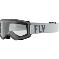 FLY Focus Goggles Grey/Dark Grey w/Clear Lens