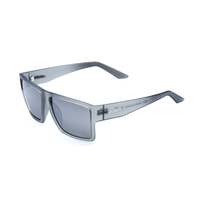FMF Vision Factory Sunglasses Matte/Crystal/Smoke w/Silver Mirror Lens