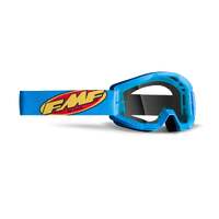 FMF Vision Powercore Goggles Core Cyan w/Clear Lens