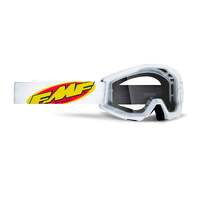 FMF Vision Powercore Goggles Core White w/Clear Lens