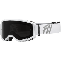 FLY 2023 Zone Goggles White w/Dark Smoke/Smoke Lens