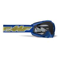 FMF Vision Powerbomb Goggles Rocket Deep Navy Gold w/Clear Lens