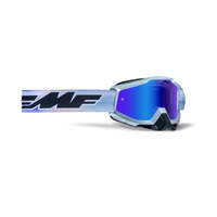 FMF Vision Powerbomb Goggles Afterburn w/Mirror Blue Lens