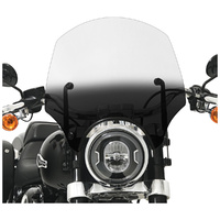 Memphis Shades MEM-MEP5261 El Paso Windshield Gradient Black 15" High for models w/7" Headlights