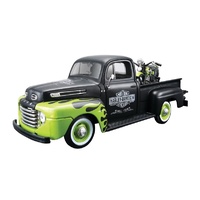 Maisto 1:24 Scale Ford F-1 Pick-Up w/Panhead 1948 Diecast Model