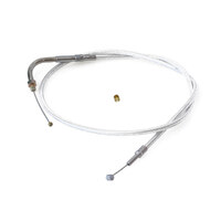 Magnum Shielding MS-3303 Sterling Chromite 33-1/2" Throttle Cable for Big Twin/Sportster 76-80