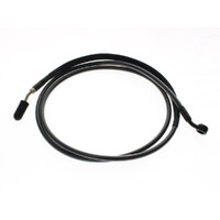 Magnum Shielding MS-41866 Black Pearl 66" Hydraulic Clutch Line w/10mm x 35 Degree Banjo for Touring/Softail 17-Up Models