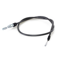 Magnum Shielding MS-423411HE Black Pearl Upper Clutch Cable 45" TL=2-5/16" Std End for Softail 18-Up/FLH 21-Up