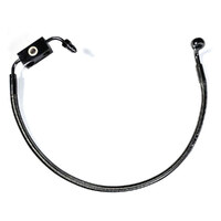 Magnum Shielding MS-AS47008 Black Pearl Stock Length Lower Front Brake Line for Sportster Seventy-Two 14-16 w/ABS