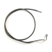 Magnum Shielding MS-AS47015 Black Pearl Mid Front Brake Line for Touring 14-Up w/ABS