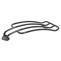 Motherwell Products MWL-151GB Solo Seat Luggage Rack Black for Softail Slim 12-17/Blackline 11-13