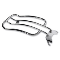 Motherwell Products MWL-181 Solo Seat Luggage Rack Chrome for Fat Boy 18-Up/Breakout 13-Up
