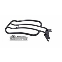 Motherwell Products MWL-181GB Solo Seat Luggage Rack Gloss Black for Fat Boy 18-Up/Breakout 13-Up