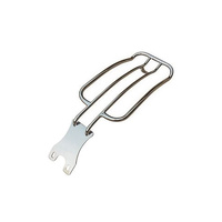 Motherwell Products MWL-610 Solo Seat Luggage Rack Chrome for Scout 15-Up