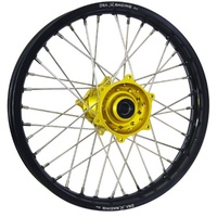 DNA Front only Wheel 17 x 3.50 - Suzuki RMZ250 (07-11) RMZ450 (05-11) - Black/Yellow