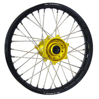 DNA Rear Wheel 17 x 4.25 - Suzuki RMZ250 (07-11) 450 (05-11) - Black/Yellow