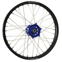 DNA Front Wheel 21 x 1.60 - YZF250/450 (10-11) - Black/Blue For Motocross Use