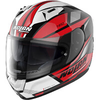 Nolan N60-6 Downshift 36 Black/Red/White Helmet