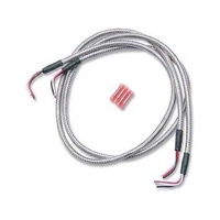NAMZ Custom Cycle Products NMZ-NTSH-3602 Turn Signal 36" Harness Stainless Braided Clear Coated