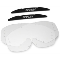 Oakley Replacement Roll-Off Lens Clear for XS O-Frame MX Goggles