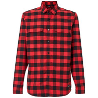 Oakley Checkered Ridge Red Line Long Sleeve Shirt