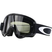 Oakley XS O-Frame MX Goggles Sand Jet Black w/Dark Grey & Clear Lens