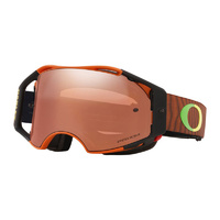 Oakley Airbrake MX Goggles Toby Price Oasis Orange w/Prizm Black Iridium Lens