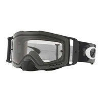 Oakley Front Line MX Goggles Speed Matte Black w/Clear Lens