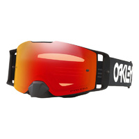 Oakley Front Line MX Goggles Factory Pilot Black w/Prizm Torch Iridium Lens