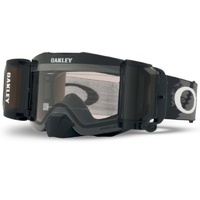 Oakley Front Line MX Goggles Matte Black w/Prizm Low Light Lens w/Race Ready Roll-Off