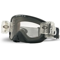 Oakley O-Frame 2.0 Pro Goggles Matte Black w/Clear Hi Impact Lens w/Race Ready Roll-Off
